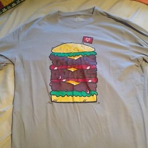 UA Triple double burger tee